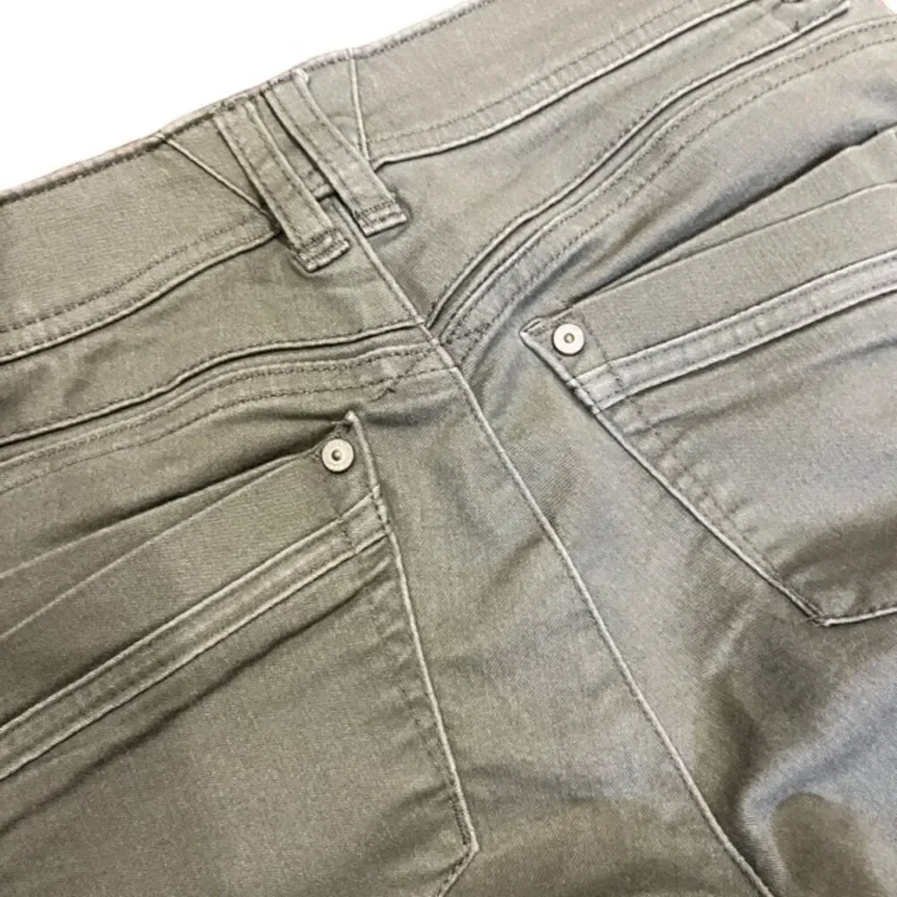 Democracy Ab Technology Olive Women's Jeans Size 2 - Picture 5 of 8